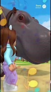 “Funny Hippo in Roblox”