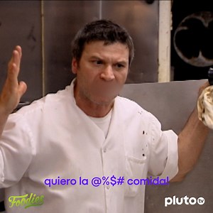 Suena a que tiene hambre. 😜 Ve lo que piensa Gordon Ramsay en Kitchen Nightmares en español. https://pluto.tv/en/live-tv/foodies | Soy Pluto TV