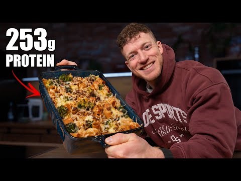 PROTEIN PASTA After-work recipe for diet & muscle building! (Anyone can do it)