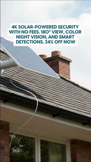 Check Out 4K Solar Powered Security From Reolink