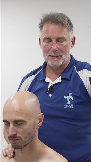First Rib mobilisation with Dr Ian Horsley #physiotherapy #physiotherapist