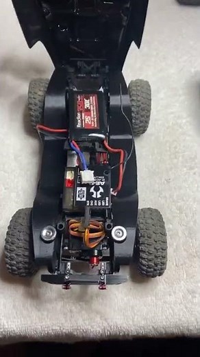 Relocation of battery and esc! On the scx24 deadbolt