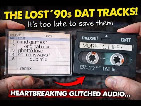 This DAT Tape Has Been Silent for 30 Years (Until Now)
