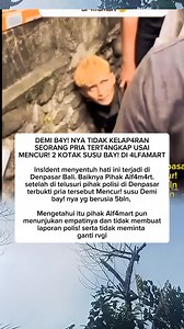 A father was arrested by the p0lice for tak!ng 2 boxes of b4by milk. #motivationdaily #reelviral #fyp #viral | Lita Angraini