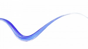 Abstract flowing gradient lines, 3d rendering.