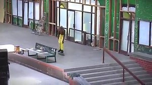 Three years ago, we introduced you to Leandre Sanders—otherwise known as the man with no stance. During his recent visit to the park he filmed a solid four minutes of clips divided equally between regular- and goofy-footed, so we still don't even know what his stance is. Then, after he landed his last trick, a tractor beam broke through the roof and transported him safely back to the planet of Switchstancia, where he dwells among other switch gods. Well, at least we know where the hell he came f