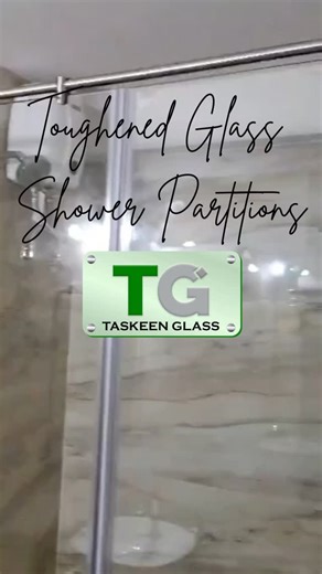 Taskeen Glass on Instagram: "🚿Shower Glass Partitions by Taskeen Glass ✅Toughened Glass - 5 times stronger than ordinary annealed glass ✅Stylish Frameless Models elegant and stunning to enhance your bathroom ✅Use of 10 mm Toughened Glass & Top Quality Hardwares ✅Quality Work - Site inspection, Measurement and Installation by trained technicians. 🧑‍💻Email: taskeenglass@gmail.com ☎️Phone/Whatsapp: 9819475152 #taskeenglass #showerglassdoor #showerglasspartitions #showercubicles #toughenedglass"