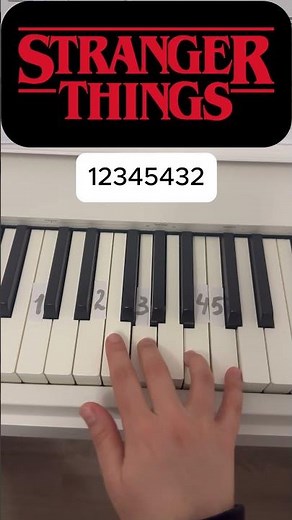 Stranger Things Song Simple Tutorial 🔥