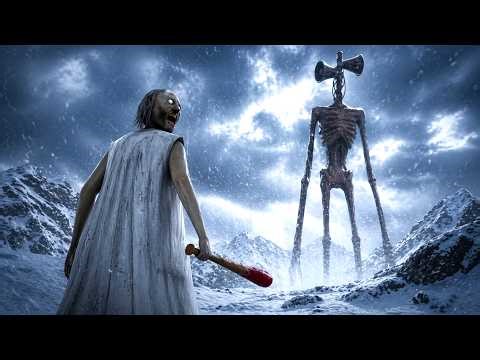 GRANNY vs SIREN HEAD in Snow