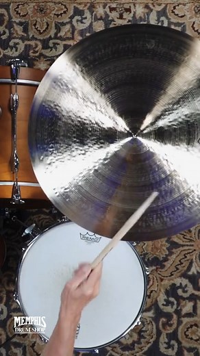 Crescent 22" Hammertone Ride Cymbal by SABIAN 2598g ($649.99). This ride was designed with veteran Jazz artist Jeff Hamilton to provide excellent ride and crash properties. The high profile, exaggerated bow, and tapered edge provide controlled stick sound and warm spread. Check it out at https://memphisdrumshop.com/crescent-22-hammertone-ride-cymbal-by-sabian-2598g-h22r-1061322k #drums #cymbals #drumshop #sabian | Memphis Drum Shop & myCymbal.com