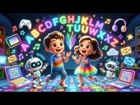 Modern ABC song | Alphabet and Technology song for Kids