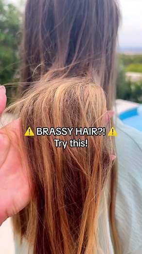 Fix Brassy Hair with Blue Toner Foam - Color Control