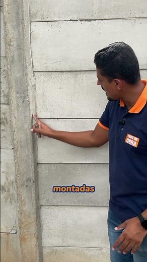 Esse muro é BARATO e EFICIENTE! #muropremoldado #papodeobra