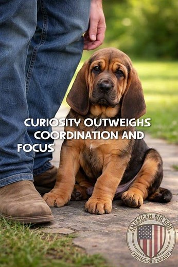 Bloodhound Puppy: Nose First, Everything Else Later