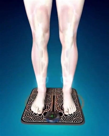 Every step should feel light — not painful. If you struggle with swelling, neuropathy, or poor circulation, this doctor-designed electrical foot massager is your new daily ritual. Using gentle, low-frequency pulses, it activates the muscles in your feet and calves — improving blood flow, draining excess fluid, and relieving tension from the very first session. 💆‍♀️ Relieves neuropathy, plantar fasciitis & inflammation. 💧 Reduces swelling, varicose veins & cellulite. 🌙 Promotes better sleep &