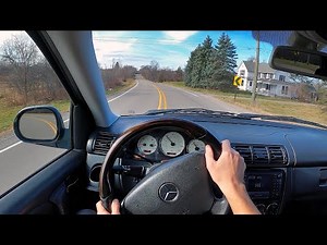 2000 Mercedes-Benz ML55 AMG - POV Driving Impressions