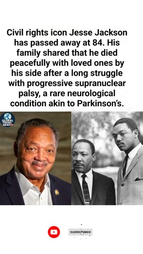 Civil Rights Icon Jesse Jackson Dies at 84 #JesseJackson #CivilRightsLegend #RIP #BlackHistory