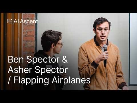 Why Data Is the Real AI Bottleneck: Flapping Airplanes' Ben and Asher Spector
