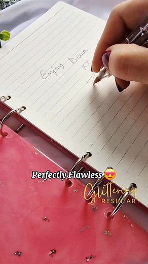 58K views · 853 reactions | ✨️ Custom Resin Notebook   All my...