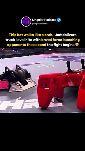 This Crab Robot's Power Is Absolutely Ridiculous #engineering #shorts