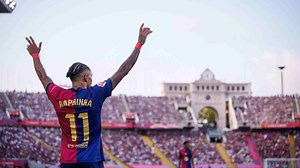 Raphinha desvela su once ideal de la historia del Barcelona