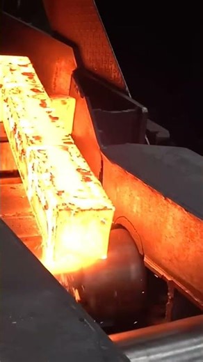 Rebar mass production process inside a steel mill #rabin1965