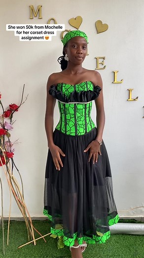 Winning $50K for a Stunning Corset Dress Design