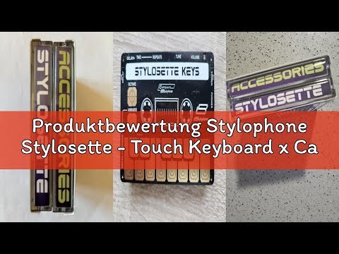 Produktbewertung Stylophone Stylosette - Touch Keyboard x Cassette - The Mini Synth Musical Instrume