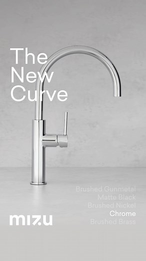 Where design meets function, the Mizu Drift Sink Mixer Collection features an elevated c-curve design in 5 stunning finishes. | Reece Bathrooms | Facebook
