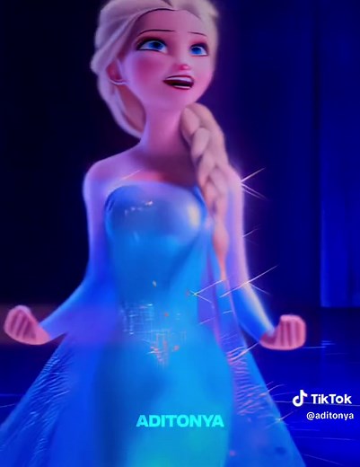 Cartoon Elsa Frozen Scene Compilation