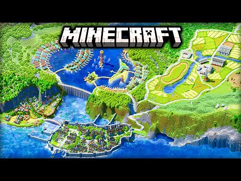 I Built for 50 Hours in Minecraft [FULL MOVIE]