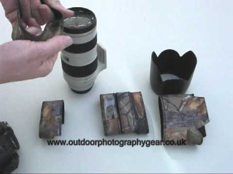 How to fit an Outdoor Photography Gear Neoprene Lens Cover