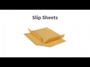 What is a Slip Sheet? l Light Weight Pallet Alternative l Protective Container Packaging Supplier
