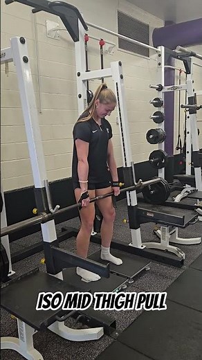 Iso Mid Thigh Pull - Great testing exercise to see force and rate of force output!