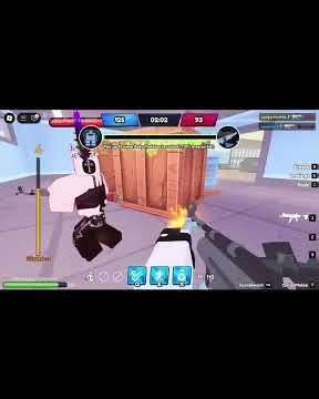 GUN GAME IN ROBLOX #roblox #shortvideo