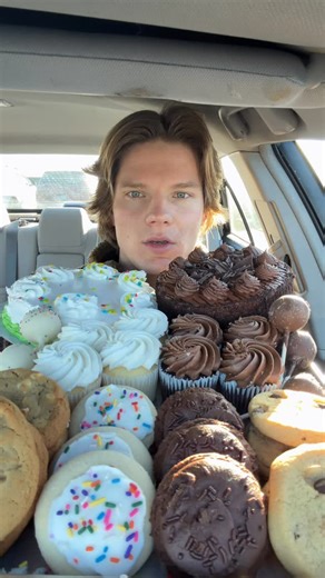Ianjackedeats on Instagram: "Who’s Better? Vanilla or Chocolate? @target #reels #food #eating #mukbang #target"