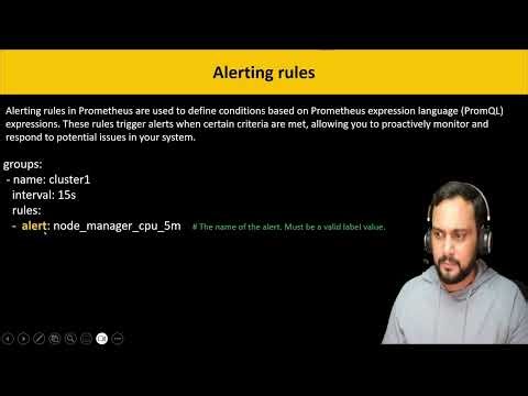 06 How to configure recording & Alerting Rules with example in Prometheus | Defining recording rules