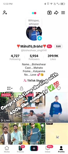 ༄●⃝Simple••🎧••Xaura࿐ (@__simple__xaura__)’s videos with Follow me everyone - 🥀Nandani ♥️