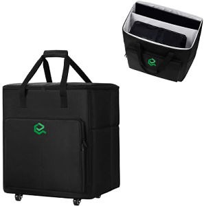 [Hot Item] Desktop Gaming Computer Tower PC Carrying Case Travel Storage Bag with Wheels