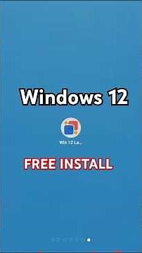 How to Install Windows 12 Launcher on android & ios