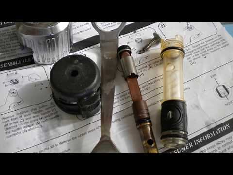 Clean and Lube a Moen 1225 Cartridge