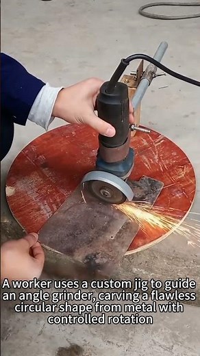 Precision Metal Cutting: Angle Grinder Tool Hacks & Perfect Circles | Metalworking DIY