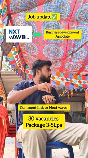 Next wave is hiring for business development associate ✅ comment Link #jobs