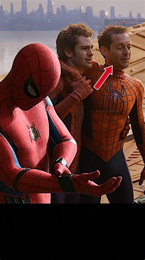 Spider-Man 😎 Attack Web Swing Tobey Spidey Hightec Ship Car sense hidden things #shorts #actionweb