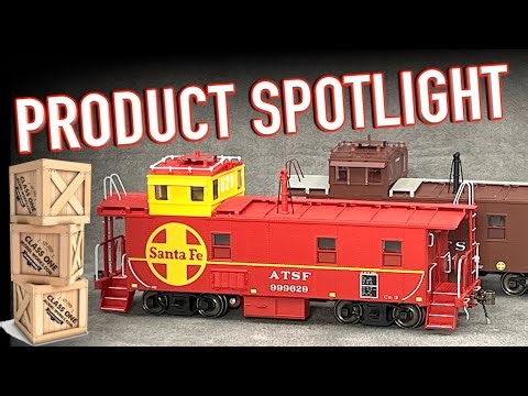 ATSF Peaked Roof HO Scale Caboose Waycar Class One Model Works Product Spotlight