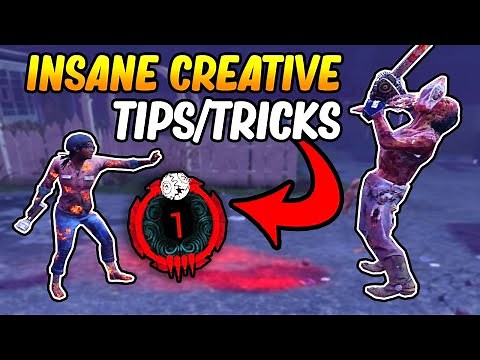 BEST INSANE CREATIVE SURVIVOR TIPS & TRICKS - Dead by Daylight
