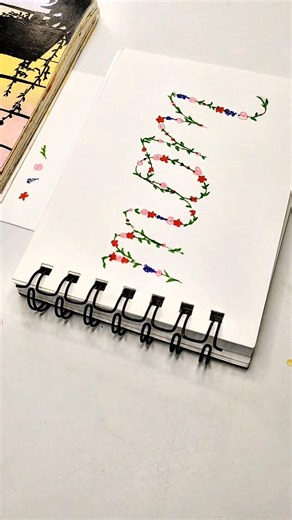 Floral Font Calligraphy 🌸 Easy Art Anyone Can Try!
