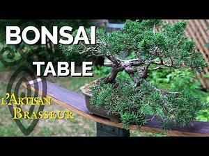 Comment fabriquer une table pour un BONSAÏ