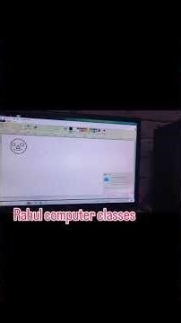 Snack drawing in Ms paint