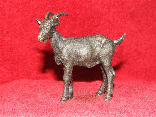 Goat - Solid Cast Bronze Figurine - Etsy